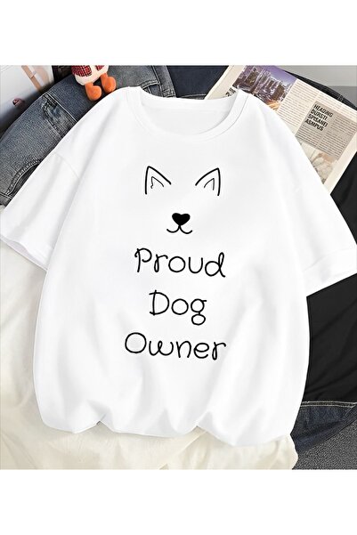 Jose Clothing Tricou imprimat cu mânecă scurtă cu croială supradimensionată