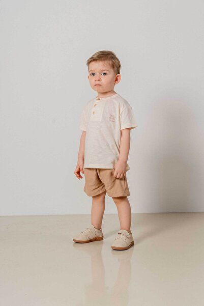 bombe Baby Kids Natural Cotton Shorts Comfortable Set Trend Fashion Bottom Top Set