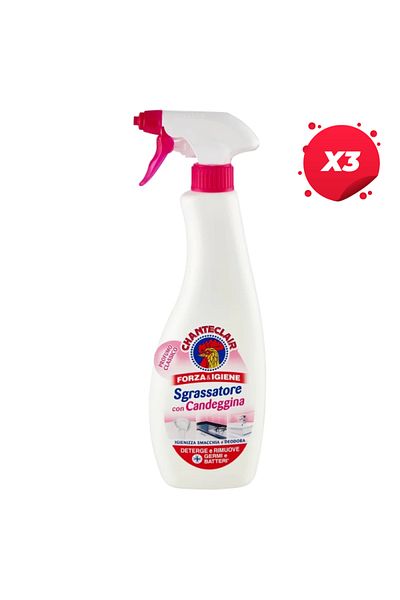 chante clair X3 - CHANTE CLAIR UNIVERSAL DEGREASER SPRAY 625ML BLEACH