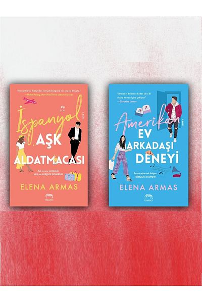 Penguin Books 2 Book Set - Spanish Love Deception, American Housemate Experiment - Elena Armas