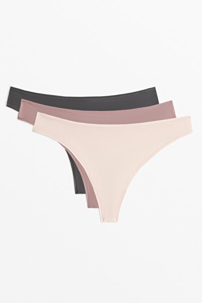 Oysho 3 adet soft stretch tanga külot