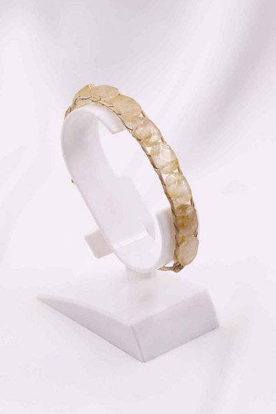 SAURACHI Citrine Stone - Natural Stone, Rolex Bracelet and Ladder Elevator Adjustable