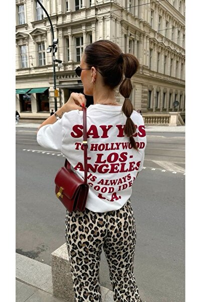 Bengi Clothing Футболка з принтом оверсайз з коротким рукавом