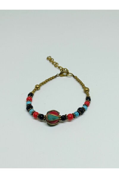 mama india alaçatı Ethnic Design Brass Bracelet No 11,12,13