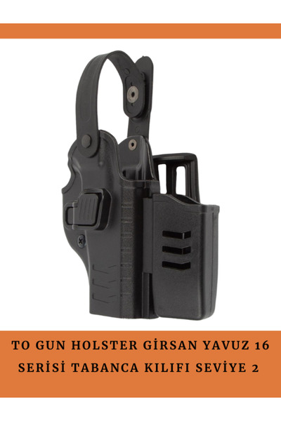 Polis Sepeti To Gun Holster Girsan Yavuz 16 Serisi Tabanca Kılıfı Seviye 2 Ön...