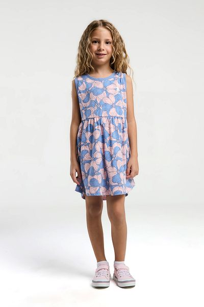 U.S. Polo Assn. Girl's Light Blue Knitted Dress 50312493 -Vr047
