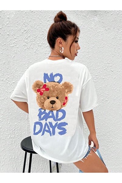 Jose Clothing تي شيرت مطبوع بأكمام قصيرة وقصة كبيرة الحجم