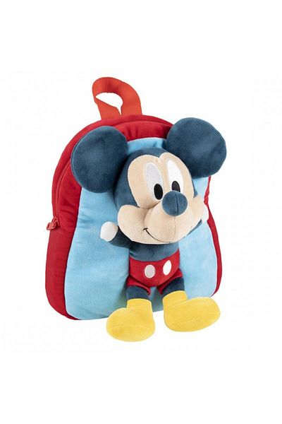 Mickey Mouse Mickey Mouse Backpack with Plush, 20x23x8cm