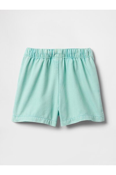 GAP Kız Bebek Mavi UltraSoft Pull-On Şort