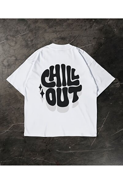 Jose Clothing Tricou imprimat cu mânecă scurtă cu croială supradimensionată