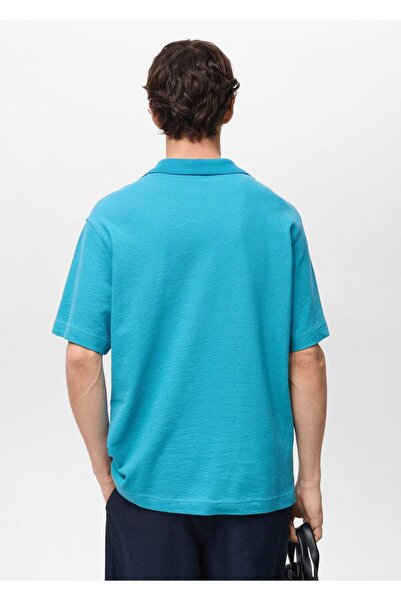 MANGO Man POLO NECK TEE --
