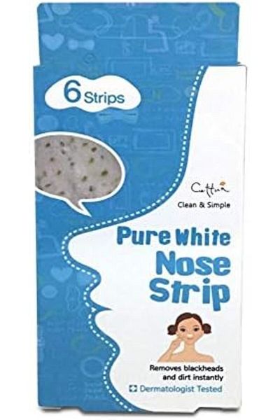 Cettua C&S PURE WHITE NOSE AND FACE STRIPS (6+6'S)