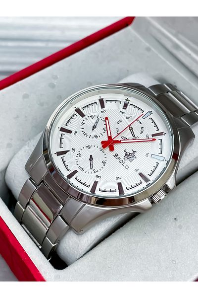 S.POLO Men's Wrist Watch Bracelet - Special Design and Gift