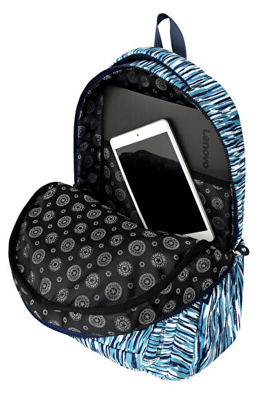 Çanta Trend Rucsac mediu cu model Mega Luxury, breloc cu maimuță