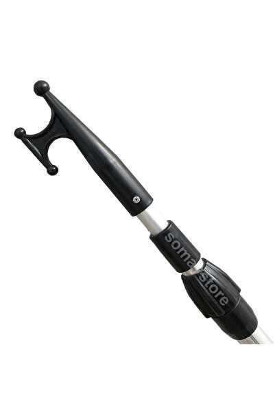 SomayStore Tekne Gönder Kancası Alüminyum Kakıç 3 Kademe Boy : 117-300cm