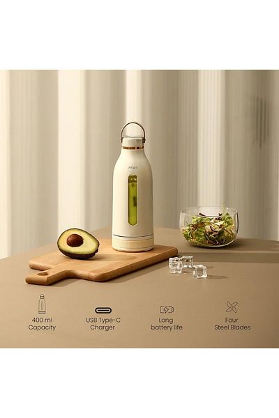 Pawa Fusion Portable blender 400ml 80W White