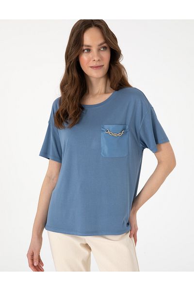 Pierre Cardin Indigo Comfort Fit T-Shirt 50301456 -Vr028
