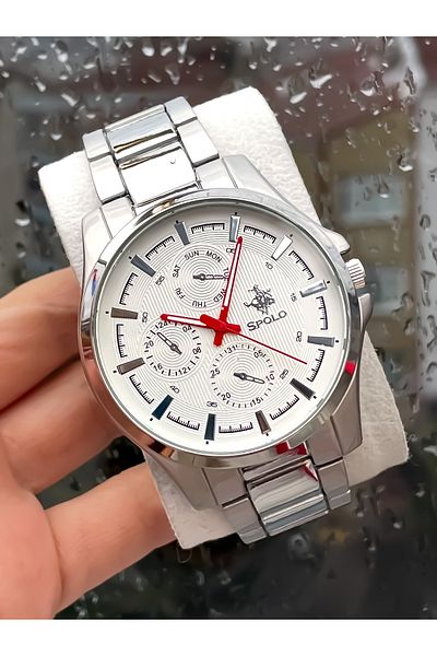 S.POLO Men's Wrist Watch Bracelet - Special Design and Gift