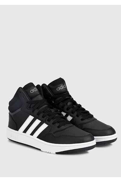 adidas Pantofi de sport pentru copii Hoops Mid 3.0 K negru GW0402