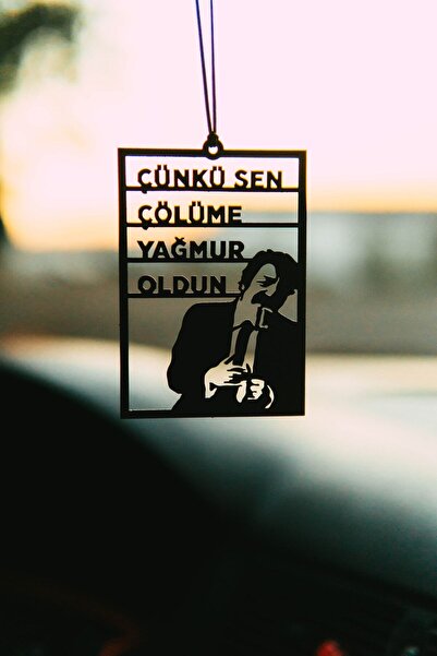 mufamet Araba Süsü Metal Müslüm Gürses Dikiz Aynası Süsü Hediyelik Eşya Oto Aksesuar