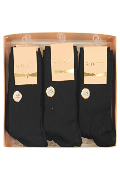 Roff Γυναικείες κάλτσες Micro Bamboo Premium Quality 3 ζευγάρια