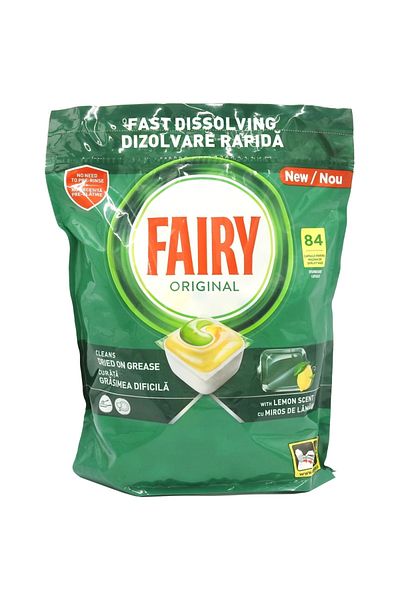 Fairy DISH DETERGENT CAPSULES 84PCS ORIGINAL