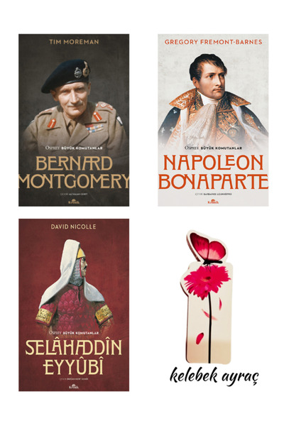 Kronik Kitap Napoleon Bonaparte/Selahaddin Eyyubi/Bernard Montgomery Osprey B...