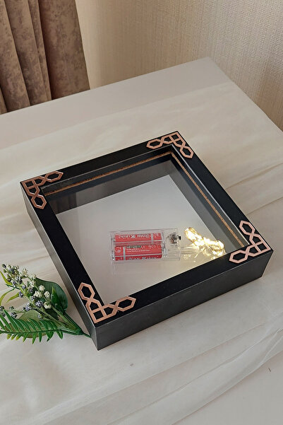 Verda Çerçeve إطار ذاكرة LED مقاس 20 × 20 × 5 سم! إطار ذاكرة زهرة الموضة الجد...