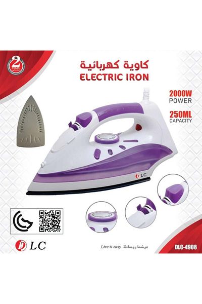 DLC DLC 2200W M/-4908 Electric Steam Iron