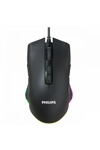 Philips SPK92018 Mechanical Gaming Mouse - Black