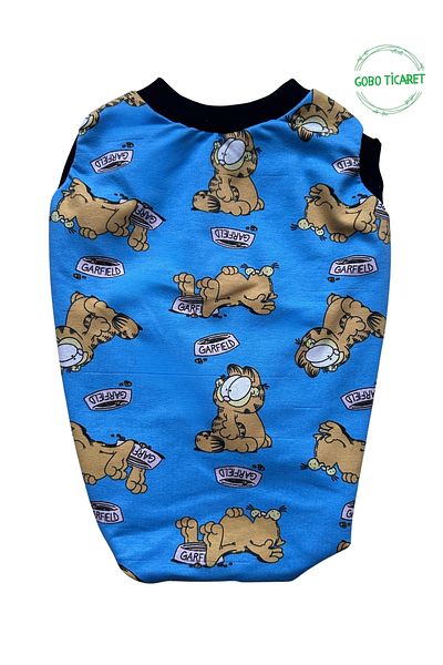 Goboticaret Garfield Taslan Dog Suit Dress Blue in Box