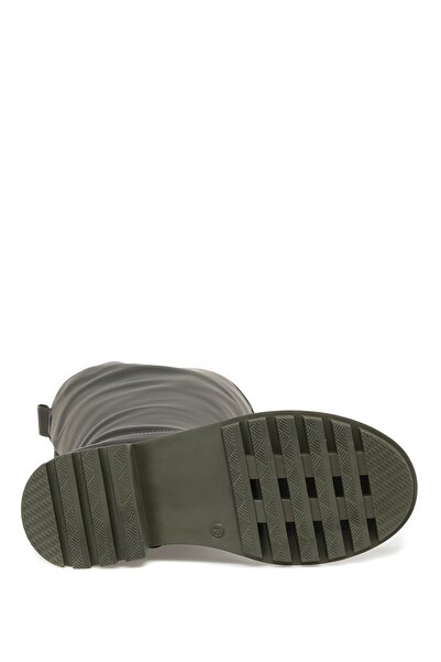 ART BELLA Cw22063 2pr Haki Kadın Düz Çizme