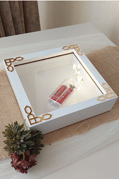 Verda Çerçeve إطار ذاكرة LED مقاس 20 × 20 × 5 سم! إطار ذاكرة زهرة الموضة الجد...