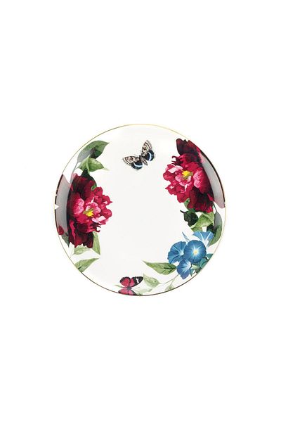 Mikasa Moor Bianco 4 Piece Cake Plate 20cm