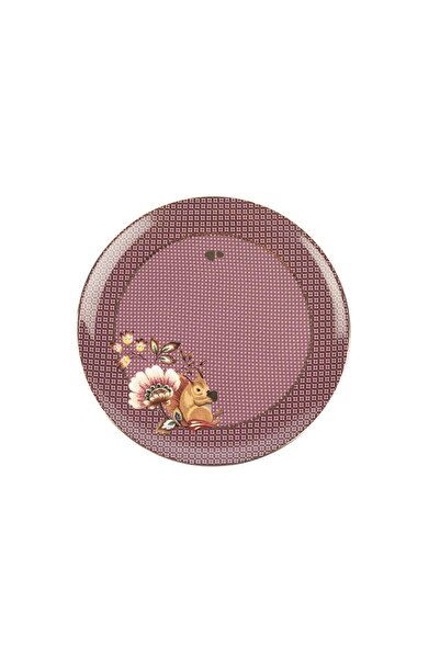 Mikasa Moor Magenta 4 Piece Cake Plate 20cm