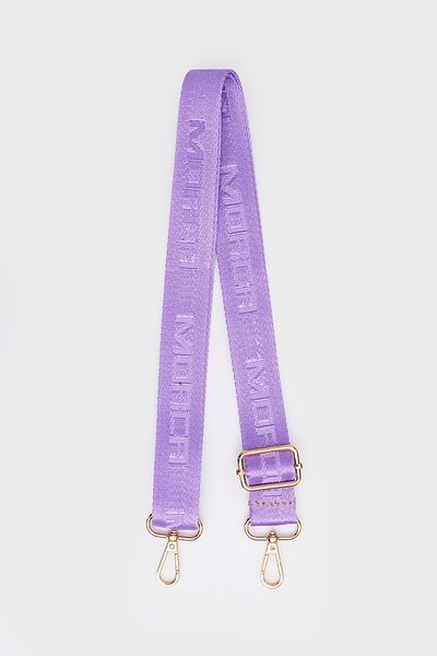MORCA Adjustable 125 cm Long Column Bag, Bean Motif and Lilac Color