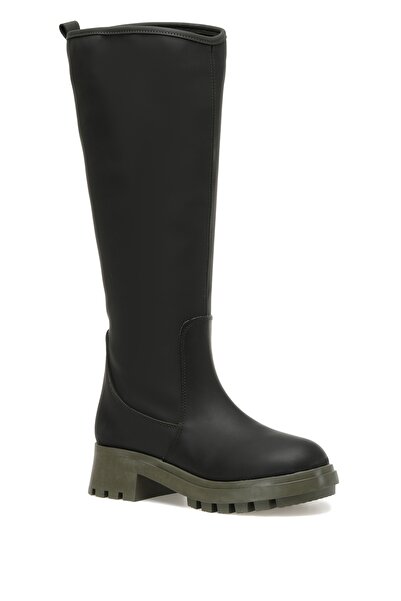 ART BELLA Cw22063 2pr Haki Kadın Düz Çizme