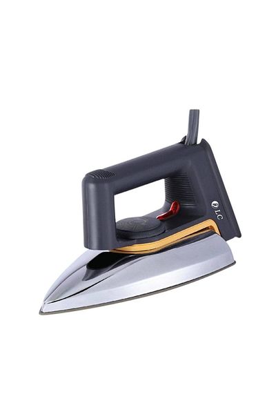 DLC DLC Dry Iron - Non-Stick & Scratch Resistant Aluminum Blade - 1000 Watts - 50/60 Hz - Classic