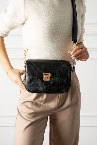 Classbag Geantă de umăr pentru femei, neagră, cu design modern