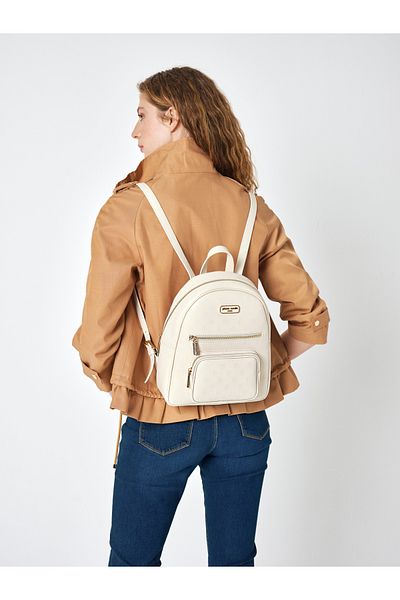 Pierre Cardin Pi̇erre Cardin Backpack 05Pc25Y906-P Vanilla