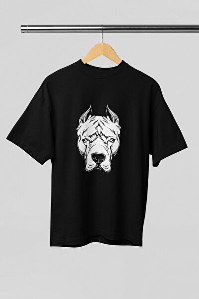 Butik Дамска/мъжка 100% памучна тениска с къс ръкав, обло деколте и принт на ...