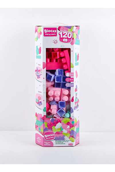 Fitness World 120 قطعة من مكعبات البناء التعليمية للأطفال، مجموعة ألعاب مكعبا...