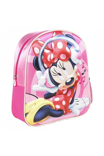 Minnie Mouse Minnie Mouse 3D Backpack, 26x31x10cm, 2100002973