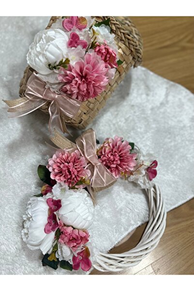 Marrone Розова украса за пролетна врата с цветя