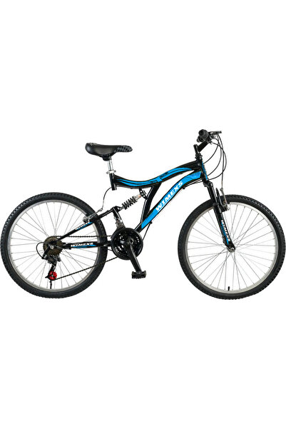 Bmx Wimexs 26 Jant 21 Vites Çift Amortisörlü Dağ Bisikleti Pompa Kilit Hediye