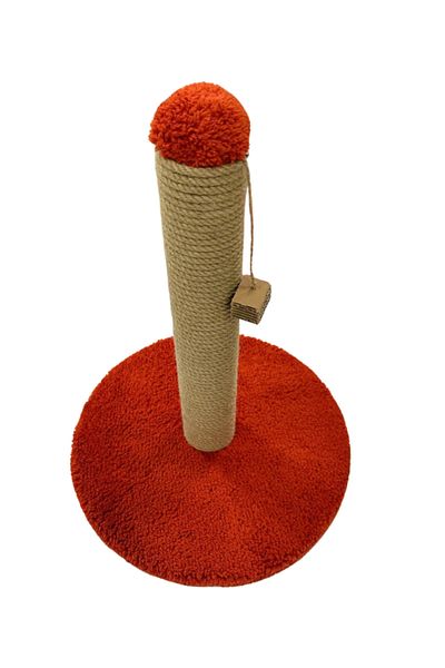 Komano Pontika Single Cat Scratching Board with Round Base |   42 cm |   Favorite Colors |   Standard Size