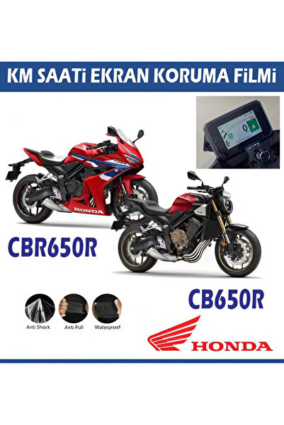 CBR650R 2025 Uyumlu Gösterge Koruyucu Şeffaf Ekran Filmi