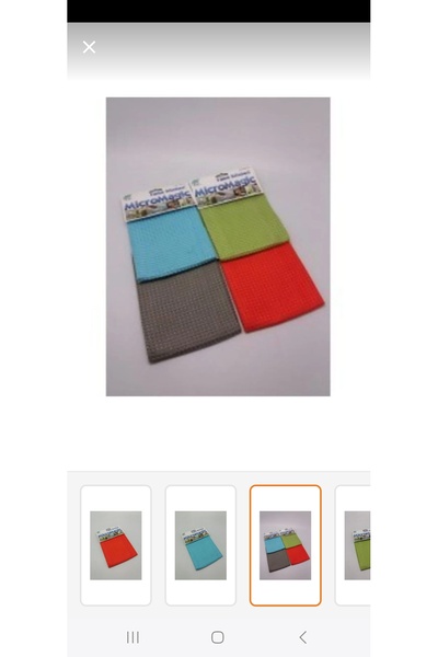 Fame Kıtchen 1 adet Micro magic çok amaçlı mikrofiber temizlik bezi