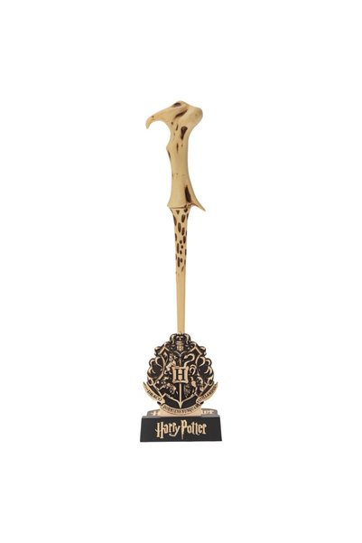 Cinereplicas Set Harry Potter Pix Si Suport Bagheta Lord Voldemort, 25 cm