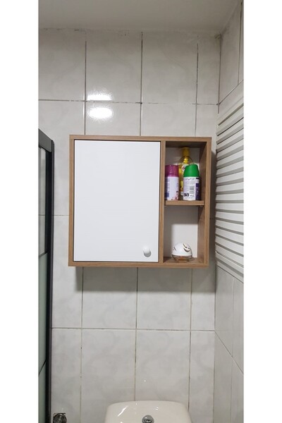 mobest izmir Tuvalet Kağıtlığı.Klozet Üstü Depolama Dolabı.çok amaçlı Dolap deoratif açık raflı dolap